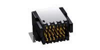 Photo : connecteur Zero8 coudé, blindé, 12 broches