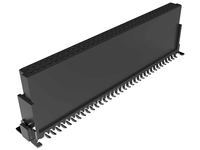 Photo One27 : connecteur mâle droit H13,65, 68 broches