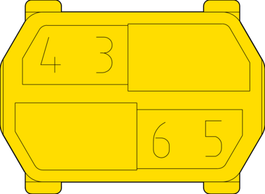 hm Kodiereinsatz ML 3456 Zeichnung